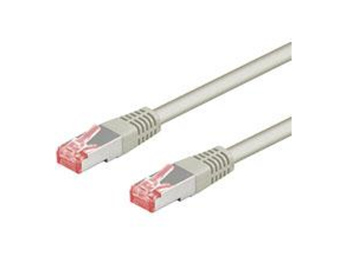 Goobay Cat 6-200 Lc Sstp Pimf 2.0M Cabo de Rede Cinzento 2 M