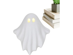 Escultura Decorativa De Fantasma Fofa Com Luzes Led |