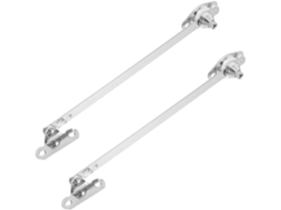 Conjunto De 2 Dobradiças Reforçadas Em Aço Inoxidável Para Portas