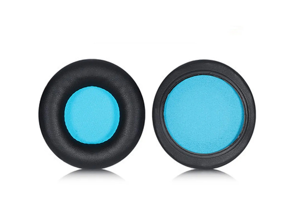 Almofadas Zruxe Para Auscultadores Audio-technica Ath-s220bt Espuma De Memória (par De 2 Preto/azul)