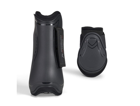 Conjunto de Polainas Dianteiras Abertas para Cavalos com Protectores de Tendões e Boletos HORZE Armour Airflow
