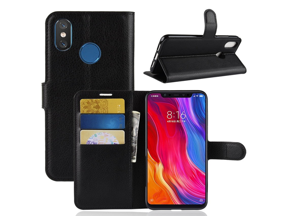 Capa Xiaomi Mi 8 SE MULTISHOP Book Preto