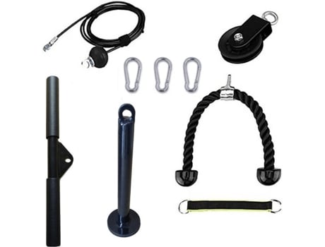 Conjunto de Ginásio para Musculação ATRUMS JSTZ-001-B Preto