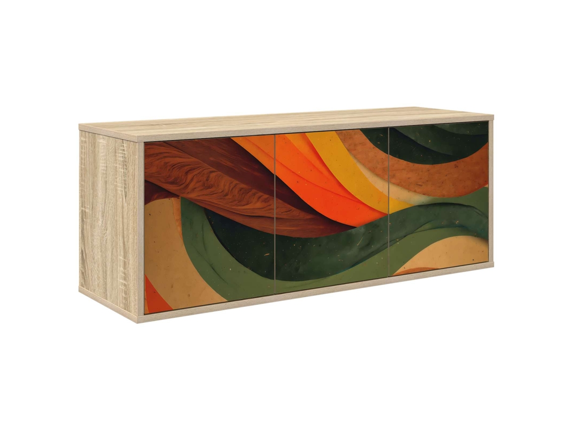Vidaxl Armário De Tv Montado Na Parede Bonn 102 X 33 X 40 Cm