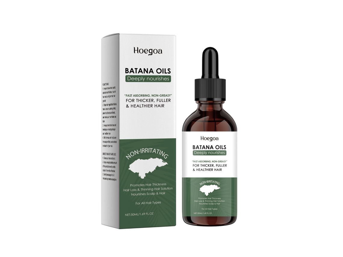 Óleo de Cabelo Hoegoa Batana para Nutrição Profunda de - Cabelo e Couro Cabeludo LAXISCREED