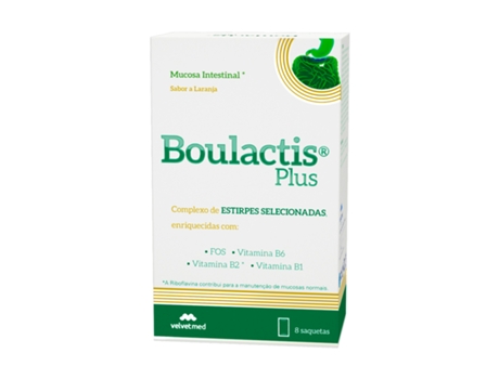 Suplemento Alimentar VELVET MED Boulactis Plus Saquetas (Com Estirpes Selecionadas)