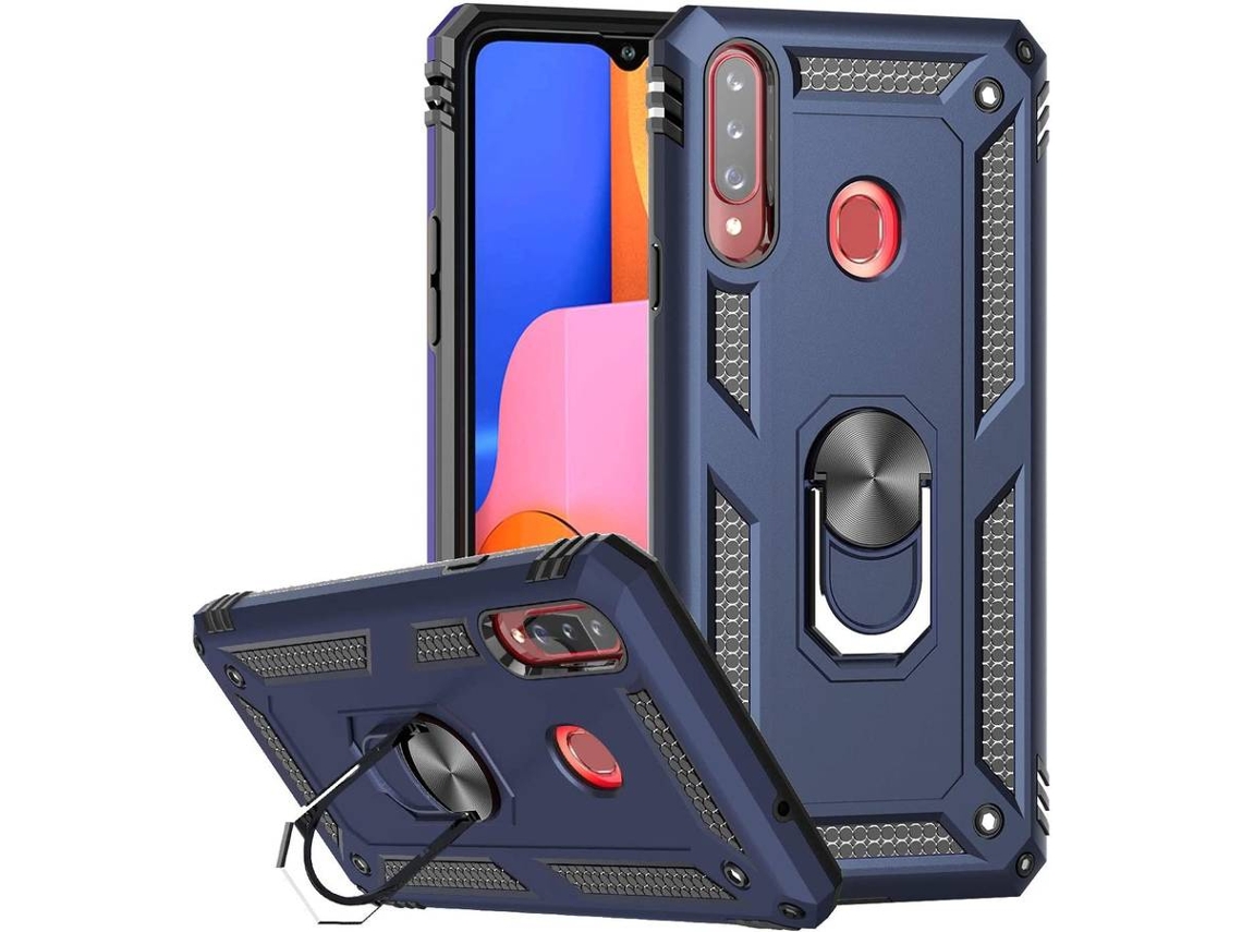 Capa Samsung Galaxy A20s HONGWE. Azul