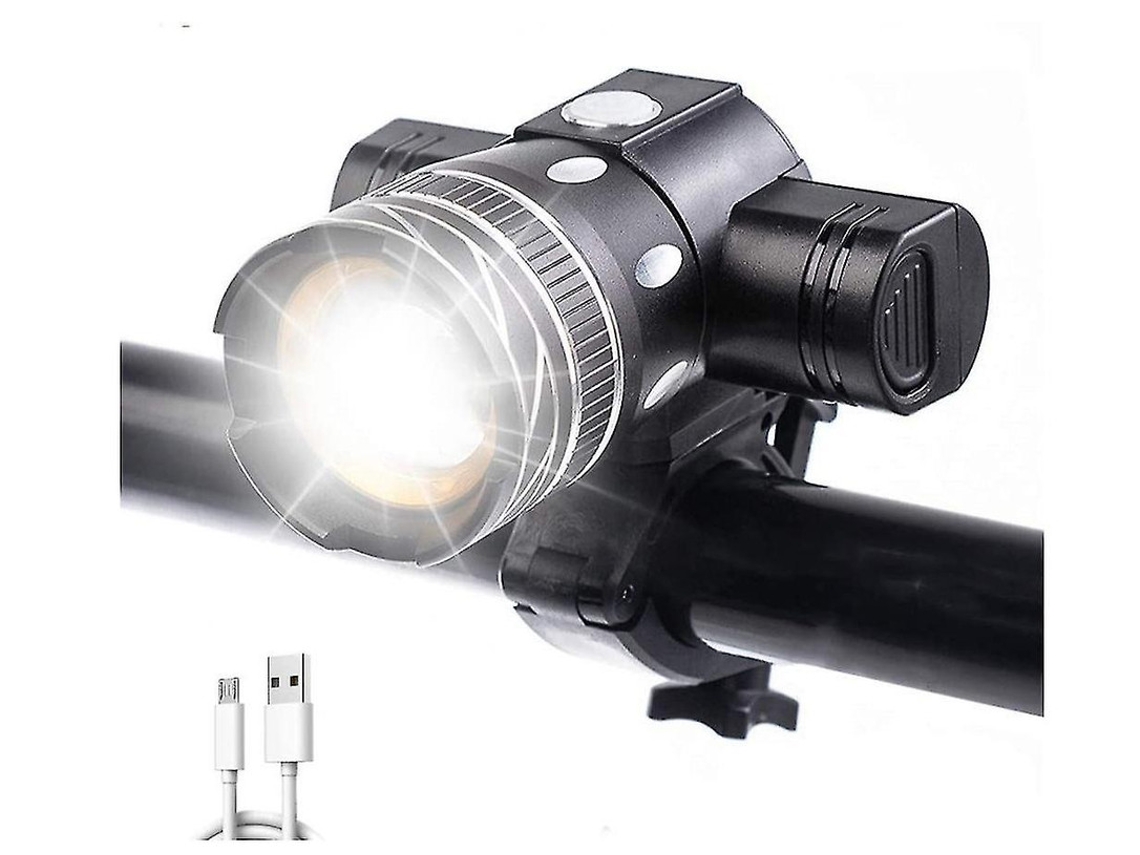 Luz Dianteira YIZHOOD 2000 Lúmens Des266 Preto
