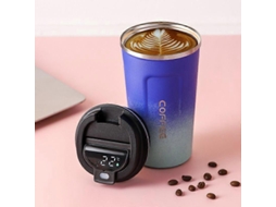 Garrafa Térmica Inteligente Para Café Com Visor Led E Temperatura Ly Ebike
