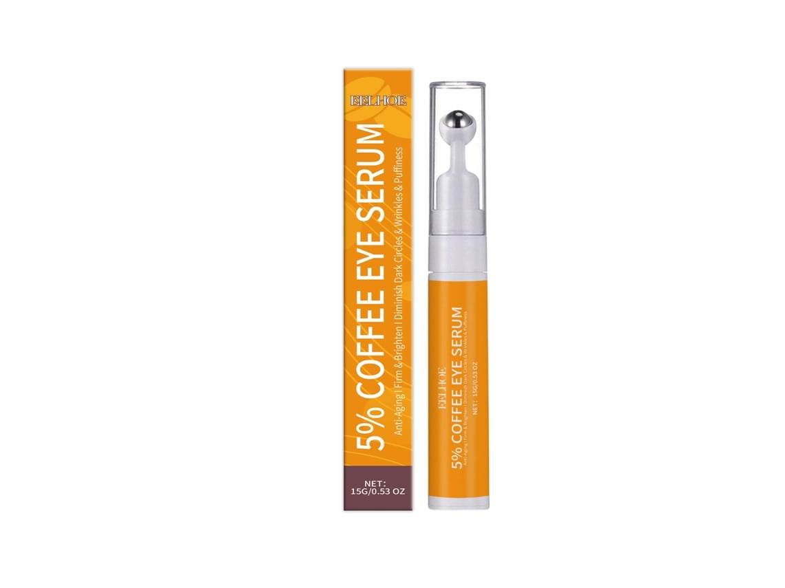 Creme antirrugas para a área dos olhos com cafeína.