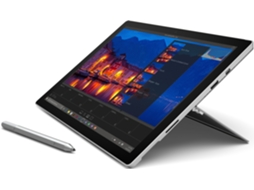 Portátil Híbrido 12.3'' MICROSOFT Surface Pro 4 i5 - 128GB — i5 -6300U / 4GB / SSD 128GB