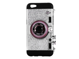 Capa de Telefone com Luz de Selfie EOOCOO para Oppo R9s/r9s Plus com Suporte e Espelho