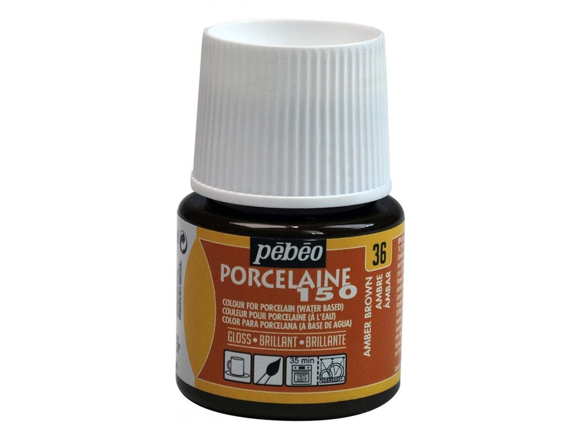 Tinta Aquosa Brilhante para Porcelanato Mbar PÉBÉO (45 ml)