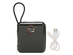 Power Bank Carregador Portátil Carregamento Rápido Pacote De Bateria Externa Compacta Com Display Led Para Smartphones E Tablets 20000mah