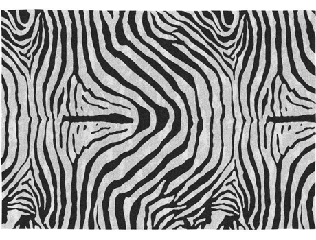 Tapete RUGS&RUGS Yaundé (Preto - 160x230 cm - Algodão)