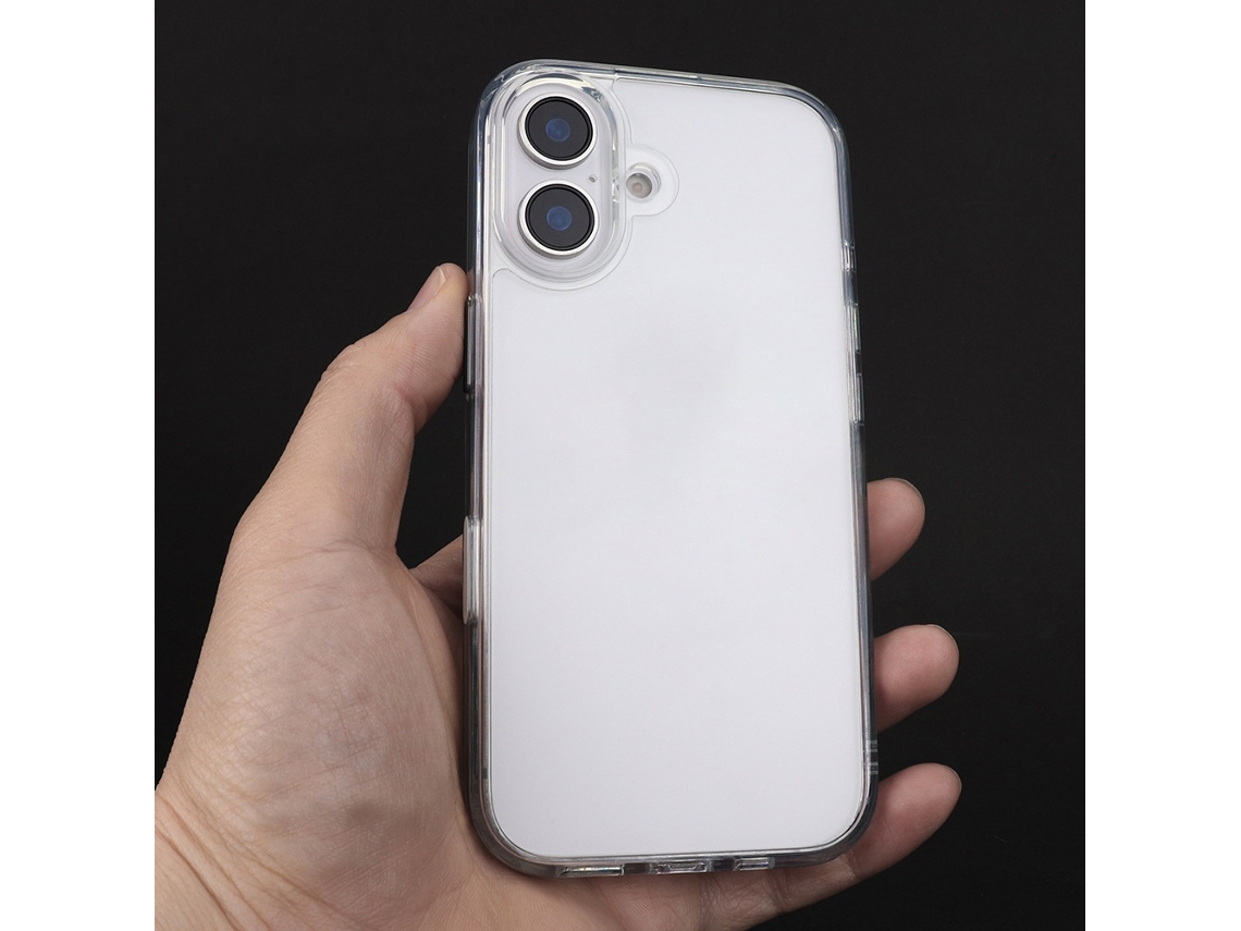 Capa Para Iphone 17 Pro 2.0 Semitransparente Fosca Com Botão De Ia, Botão Da Câmera E Toque Magnético.