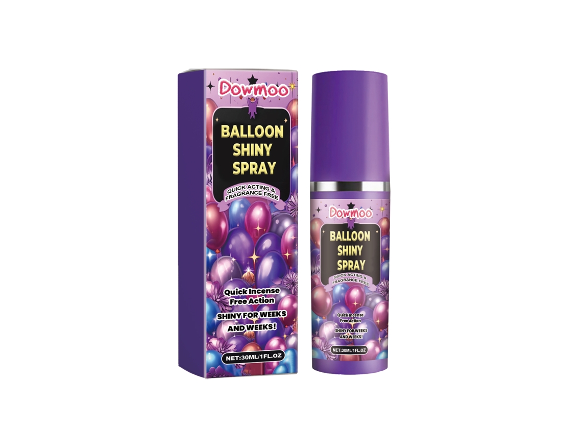 Spray Gloss Atmosphere para Balões, Brilho Profissional e Fácíl de Aplicar LAXISCREED