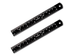 Régua De Metal, Régua Reta De Aço Inoxidável De 15 Cm (6 Polegadas)