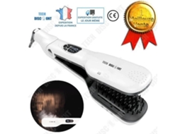 TD Steam pente de cabelo alisador elétrico de cabeleireiro placa de alisamento alisador modelador de dupla utilização preto e branco bea