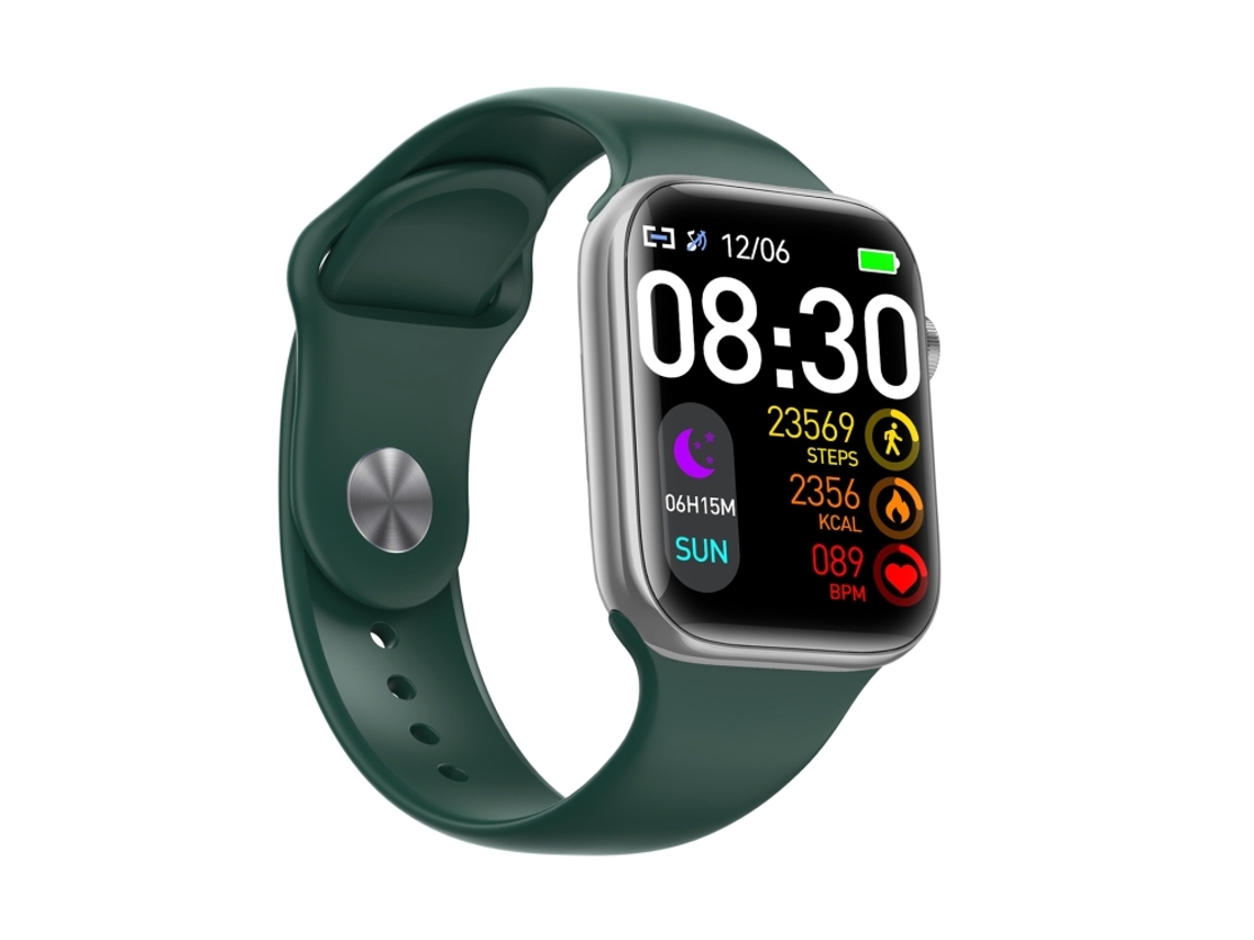 Rastreador De Fitness Inteligente À Prova D'água Com Tela Grande Hd De 1,92 Polegadas Em Aço Inoxidável (cor: Verde)