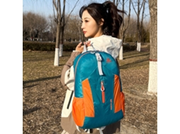 Mochila Dobrável Laranja Ipree Para Montanhismo Grande Capacidade Ciclismo Leve Com Zíperes Ideal Para Caminhadas Trabalho Viagens E Camping