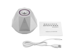 Laxiscreed Umidificador De Aromas Diamond, Ideal Para Casa, Acabamento Prata Elegante