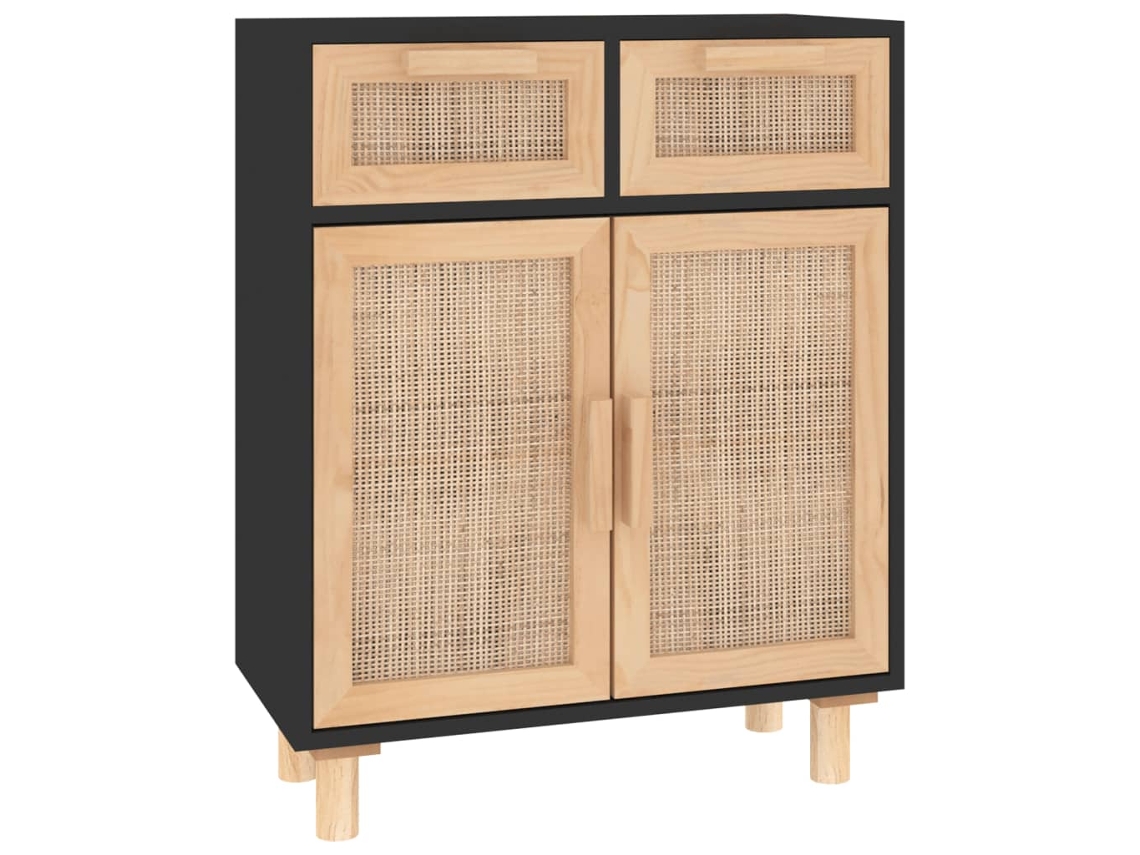 Sideboard, Sideboards Vidaxl Preto Madeira De Pinho (n/a)
