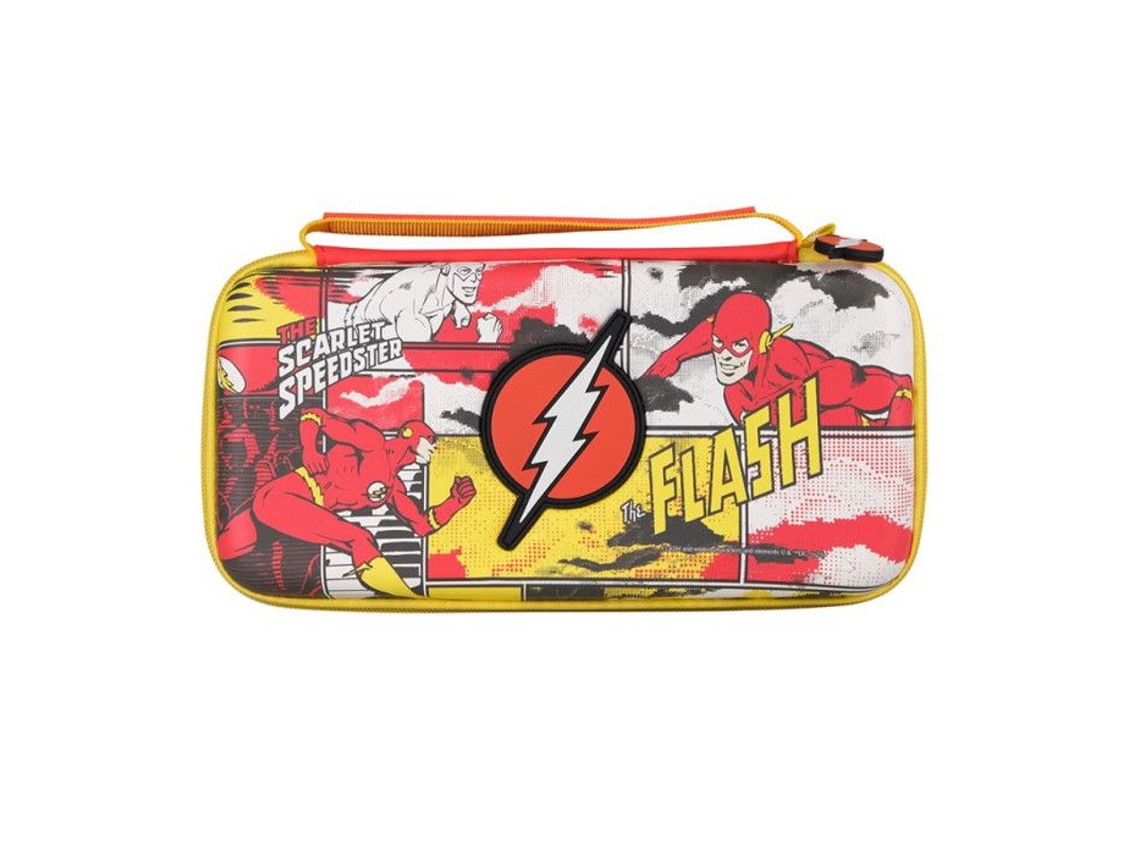Capa Just For Games Dc Flash para Nintendo Switch Lite e Modelo Oled Multicolorida BRILVIBERA