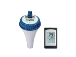 Thermomètre À Eau de Piscine Flottant Sans Fil Et Étanche, Alimenté Par L'énergie Solaire, Étang, SFUSHOS