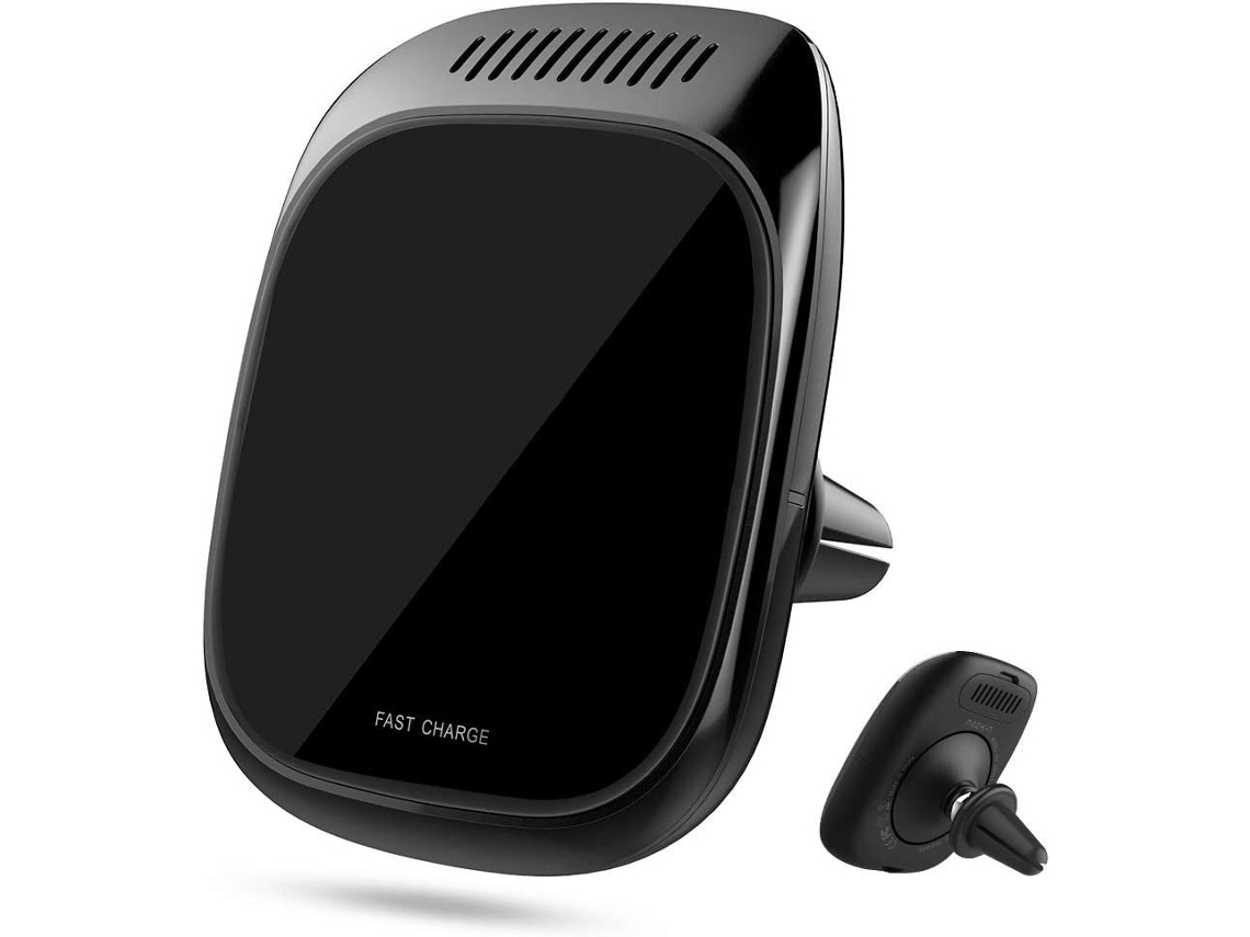 Carregador Carro Sem Ventilação para Samsung YIZHOOD Magnética Preto