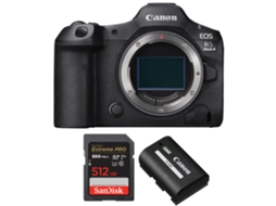 Eos R5 Mark Ii + 1 Sandisk 512gb Uhs ii 300mb/s + 1 Canon Lp e6p + Ebook “20 Dicas para Fotos Que Impressionam” CANON