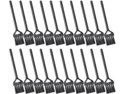 Escova De Limpeza Portátil Mini Beaupretty Para Teclado E Pintura, 20 Peças, Pp Preto, Ideal Para Casa E Loja, Função