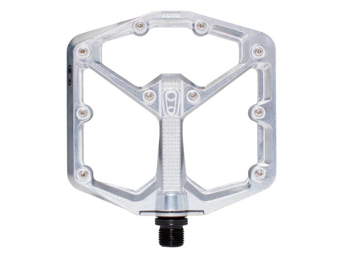 Pedais Stamp 7 Large High Polish Prateadocrankbrothers