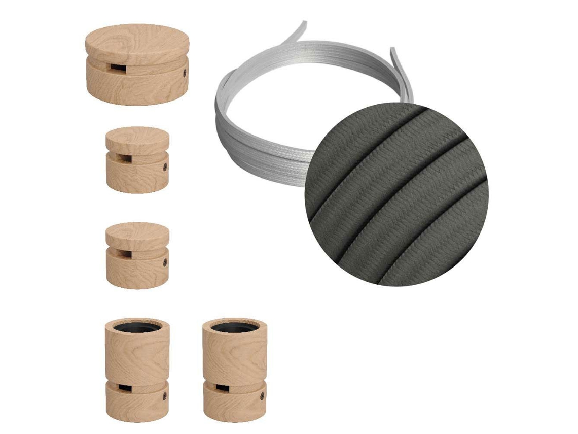 Grinalda CREATIVE CABLES Kit iluminação wiggle filé system cm