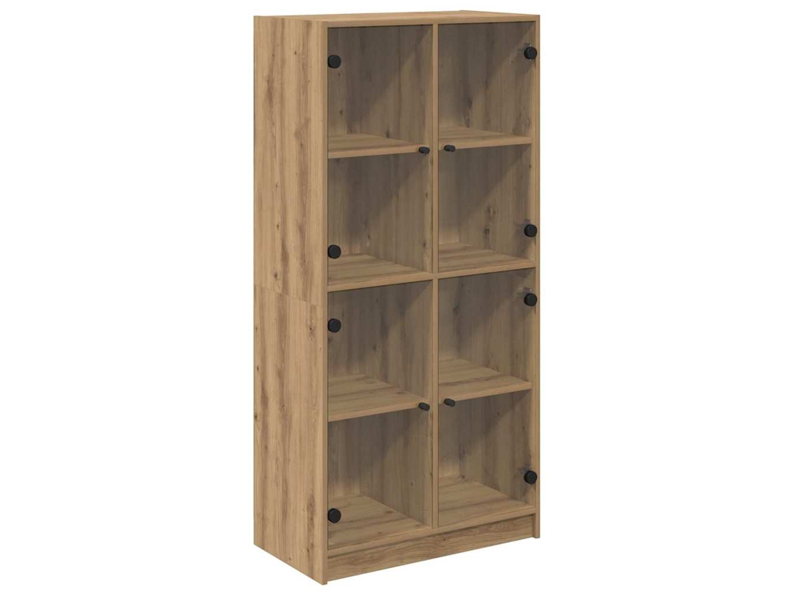 Conjunto 1 Estante De Armazenamento Vidaxl Castanho Derivados De Madeira (68 X 37 X 142 Cm)