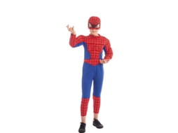 Fato de Menino PARTILANDIA Herói Aranha Azul e Vermelho (Tam.: 3-4 anos)