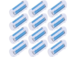 Conjunto De 12 Cabeças De Substituição Para Lixadeira Elétrica De Pés.