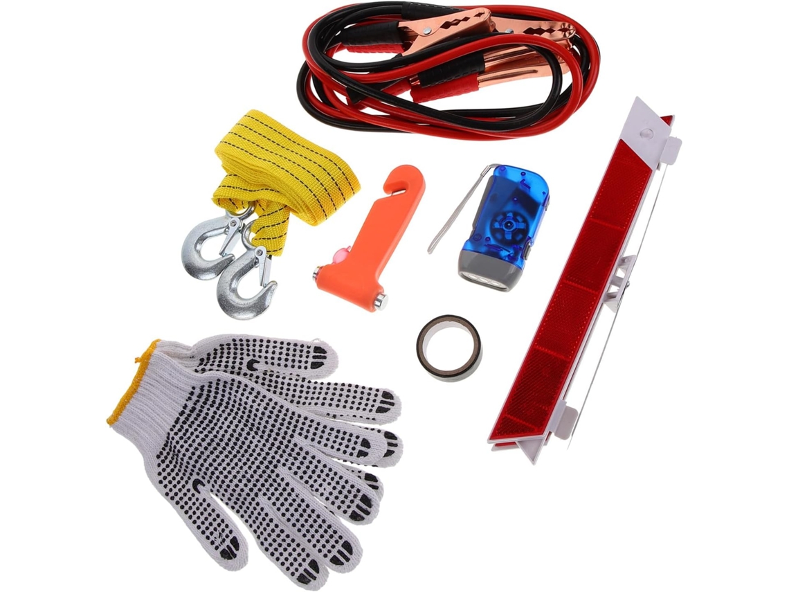 Kit De Emergência Para Carro, Kit De Segurança, Ferramentas Multifuncionais Em Abs