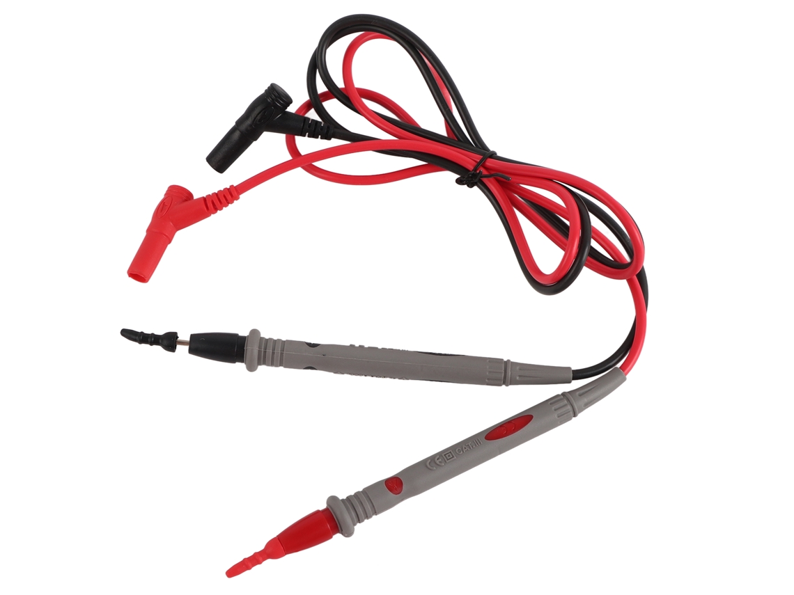 2pcs Cabos De Teste De Multímetro De Silicone 1000v 20a Para Eletricistas Sondas De Teste