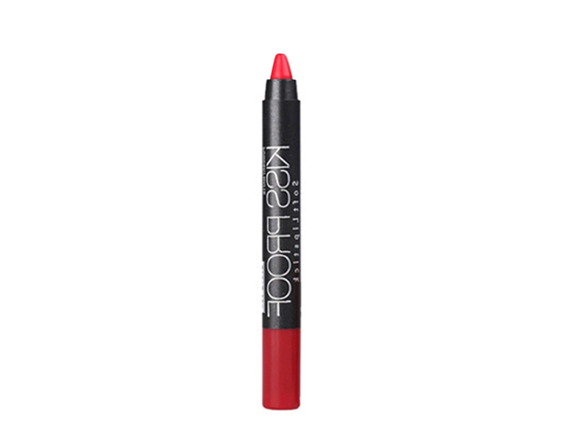 Lápis De Boca Matte Menow Hidratante De Longa Duração Crayon Pintalábios Brilho Labial 02