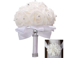 Buquê de Noiva com Flores Artificiais, Acessórios de Casamento, Flores Artificiais para Casamento AQUAFORGE
