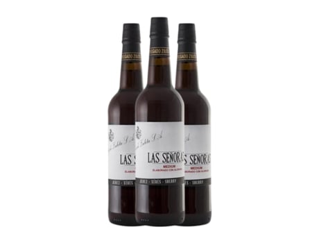 Vinho doce DELGADO ZULETA Medium Las Señoras Jerez-Xérès-Sherry (0.75 L - 3 Unidades)