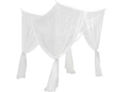 Mosquiteiro Inovador Com Dossel, Ideal Para Climas Quentes, Com 4 Cantos Cortina De Poliéster Para Cama Infantil, Ideal