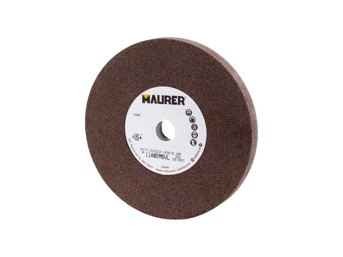Rebolo MAURER Corindo 150X20X16 mm Grão 60