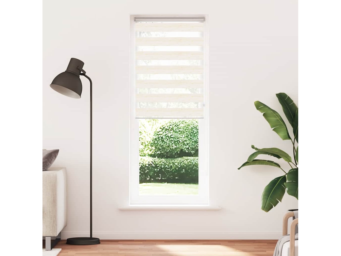 Maison Exclusive - Cortina De Zebra 70x230 Cm Largura Do Tecido 65,9 Cm Poliéster
