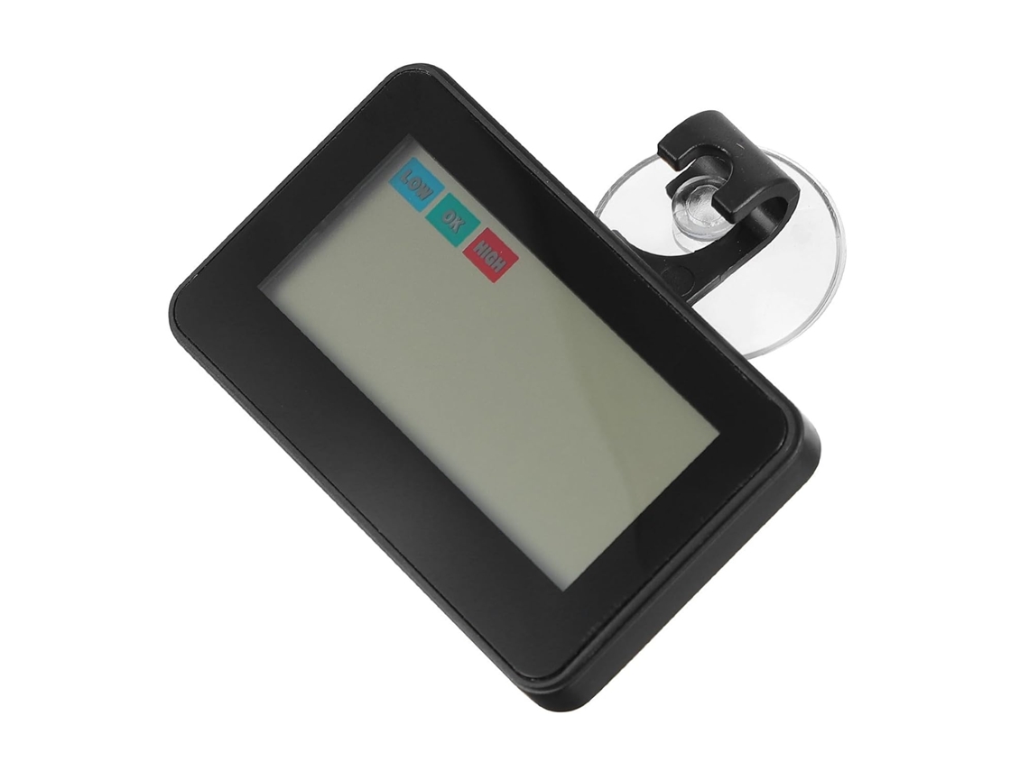 Termômetro E Higrômetro Luxshiny Compacto Com Indicador De Umidade Função Alarme, Feito Em Abs, Para Geladeira, Com