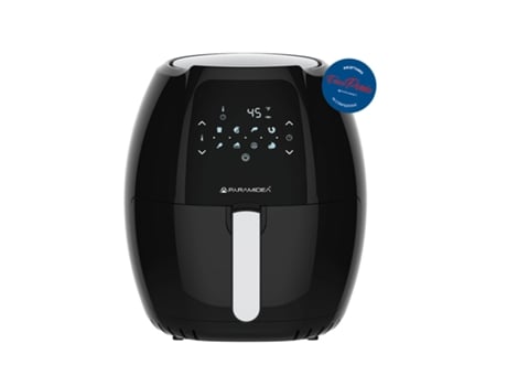 Fritadeira AF810B Simples 8 L Independente 1800 W Fritadeira de ar quente Preto PYRAMIDEA