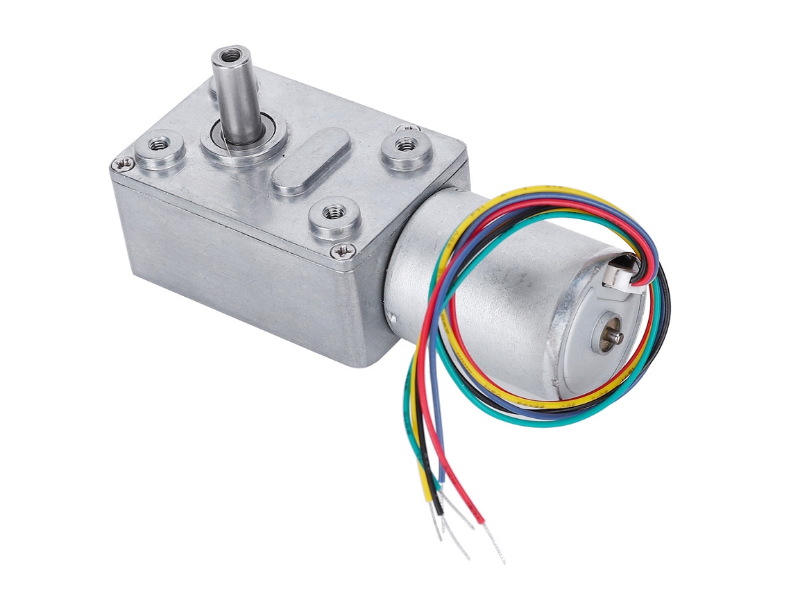 Motor Redutor De Velocidade 12v Dc 6rpm Com Trava Automática