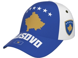 Boné de Beisebol 351 Feminino/Masculino com Bandeira do Kosovo, Secagem Rápida | S/MARCA