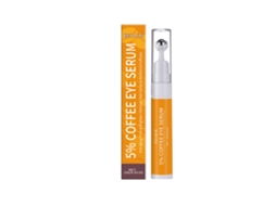 Creme antirrugas para a área dos olhos com cafeína.